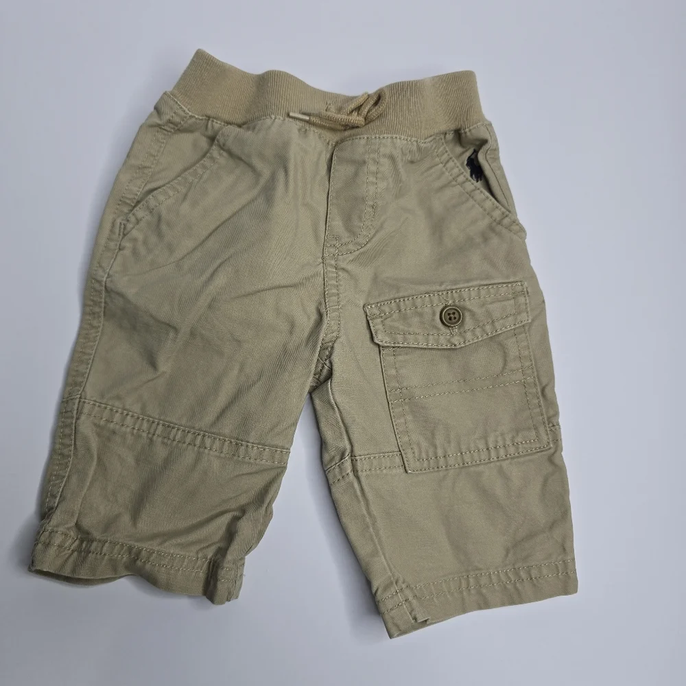 Ralph Lauren Baby Cargo Khakis Size 3 Months